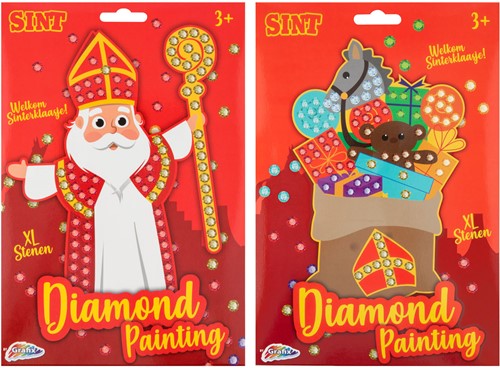 Sinterklaas Mozaiek Diamond Painting - XL Stenen