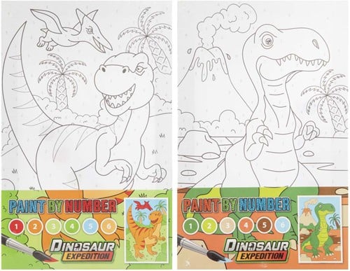 Dino Schilderen op Nummer Verfset