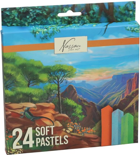 Soft Pastelverf, set van 24