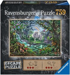 Ravensburger Escape puzzel Unicorn - 759 stukjes legpuzzel avontuur