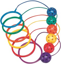 Spordas spring speelgoed Skip-N-Hop set van 6 kleuren voor kinderen
