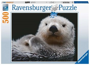 Ravensburger Puzzel 500 stukjes Schattige kleine otter