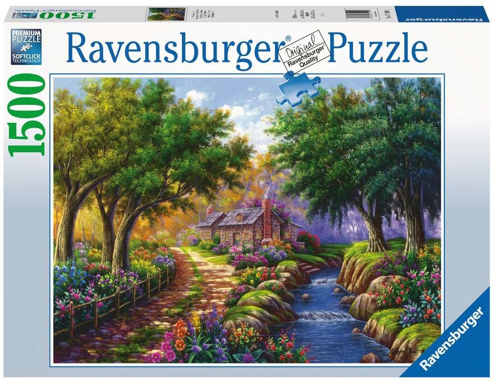 Reusachtig Scarp Autonoom Ravensburger Puzzel 1500 stukjes Cottage bij de rivier