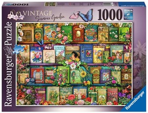 Ravensburger Puzzel 1000 stukjes Vintage tuinboeken