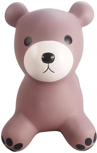 FIND THAT HIPPO springdier - Beer Maya taupe roze speelgoed-2