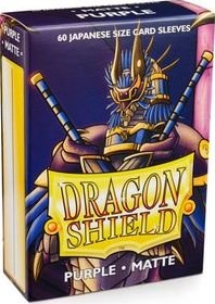 Dragon Shield kaartenhoesjes trading cards paars Japans mat 60 stuks-2