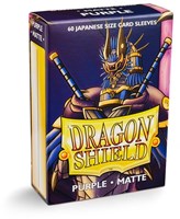 Dragon Shield kaartenhoesjes trading cards paars Japans mat 60 stuks