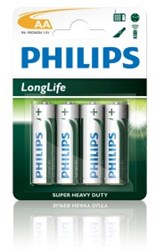 Philips 12*4 penlite batterijen R6-AA Philips