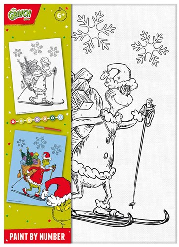 Totum Schilderen op Nummer Grinch