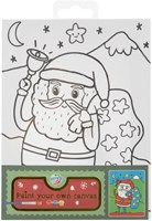 Canvas Beschilderen Kerstmis - Inclusief Verf en Penseel