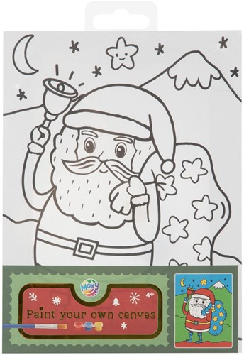 Canvas Beschilderen Kerstmis - Inclusief Verf en Penseel