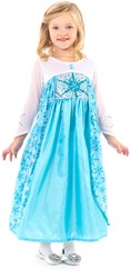 Little Adventures prinsessenjurk Ice Princess 5-7 jaar verkleedkleding