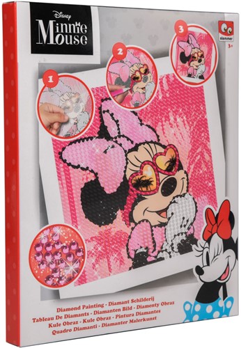 Minnie Mouse Diamond Painting Schilderij