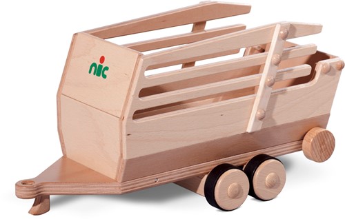 nic houten speelgoed Ladewagen