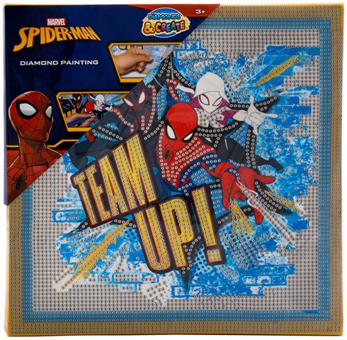 Spiderman Diamond Painting Canvas XL