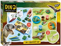 Totum Dino Forever - 2in1 Gips en Kleur Creativity Set