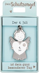 Depesche beschermengel hanger sleutelhanger 04 juli - geluksbrenger cadeau