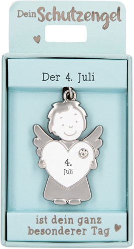 Depesche beschermengel hanger sleutelhanger 04 juli - geluksbrenger cadeau
