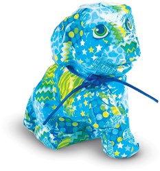 Melissa & Doug knutselset hond papier-mache met stickers en glitterlijm