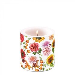 Ambiente kaars klein Autumn blooming decoratieve kaars sfeer