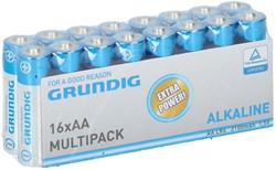 Alkaline batterijen AA 16 stuks - Extra power voor speelgoed en apparaten