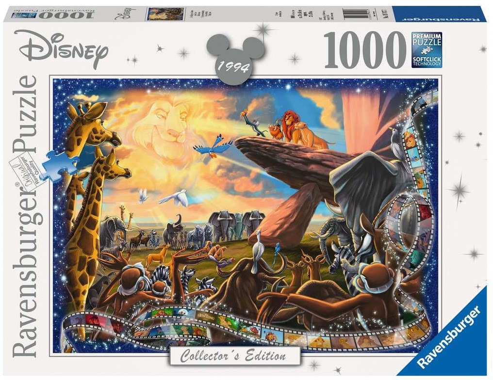 warmte Traditie Auto Ravensburger puzzel Disney The Lion King - 1000 st