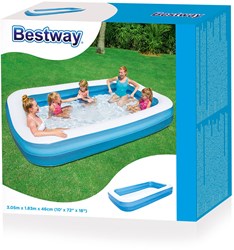 Bestway Familiebad Rechthoek, 305x183x46cm