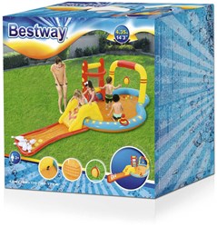 Bestway Opblaasbaar Speelcenter Lil' Champ, 435x213x117cm