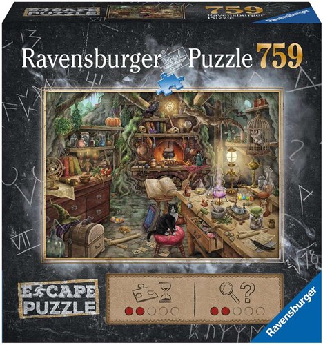 Ravensburger Escape puzzel Kitchen of a witch 759 stukjes fantasie