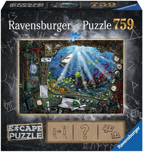 Ravensburger puzzel escape 4 Submarine - 759 stukjes