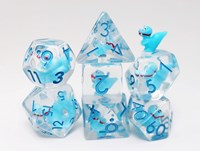 Foam Brain Games Baby Velociraptor RPG Dice Set