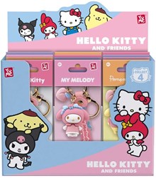 YUME HELLO KITTY KEYCHAIN & STRAP PEACH SERIES ASSORTED