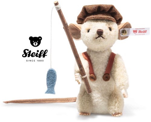 Steiff Mouse 12 beige Huckleberry Finn