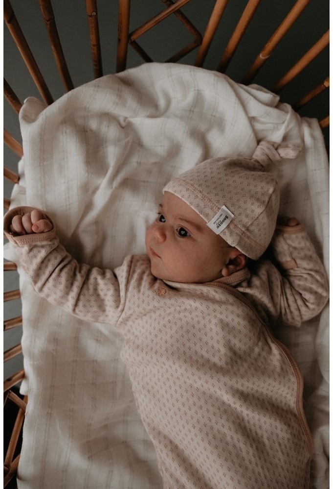 Maak een naam Socialisme kopen Snoozebaby Slaapzak & Pakje in 1 incl. Mutsje Milky Rust - 0-3 mnd kopen?