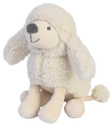Happy Horse knuffel hond Poedel Peter 24cm - pluche crème kleur