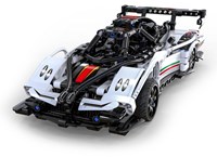 CaDA RC sportwagen bouwset - 1:14 schaal - 457 bouwstenen - Z-Wind