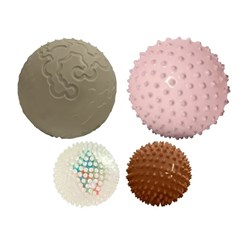 Kaloo - Stimuli - Set van 5 sensorische ballen - Vroeg leren speelgoed - 0 maanden - K971605