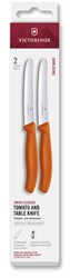 Victorinox Tomatenmes Set 2 stuks oranje kartel roestvrij staal