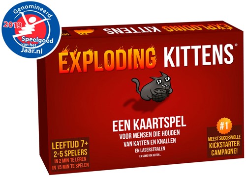Asmodee Exploding Kittens kaartspel