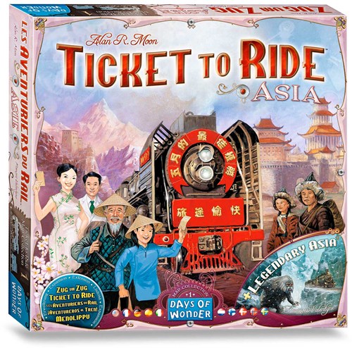 Days of Wonder Ticket to Ride Azië