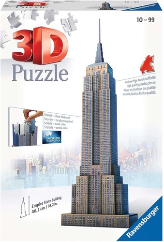Ravensburger 3D puzzel gebouw Empire State Building - 216 stukjes