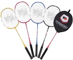 Winmax badmintonracket aluminium steel shaft voor kinderen en volwassenen