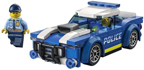 LEGO City Politiewagen bouwset - politieauto speelgoed 60312-3