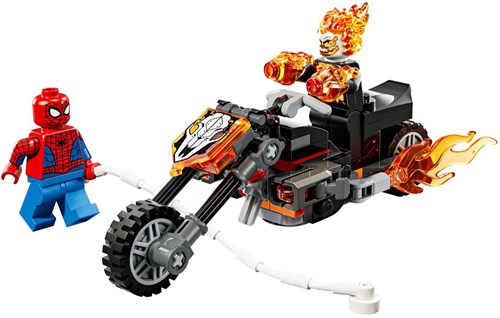 LEGO Spider-Man motor speelgoed Ghost Rider Marvel bouwset 76335-2