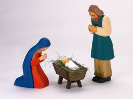 Kerststal figuren 24cm