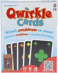 999 Games Qwirkle kaartspel kleurrijke strategie voor gezinnen