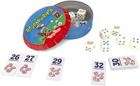 999 Games - Regenwormen dobbelspel reisspel - Tiny Tins editie - familiespel-2