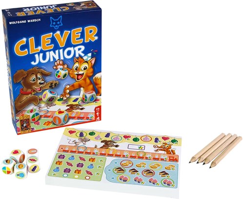 999 Games Clever Junior dobbelspel - educatief kinderspel vanaf 5 jaar-2