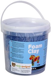 Foam Clay boetseerklei blauw 560gr - zelfhardend creatief speelgoed