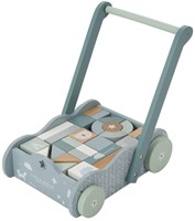Little dutch houten blokkenkar